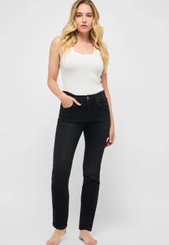 Jeans Cici mit Used-Waschung