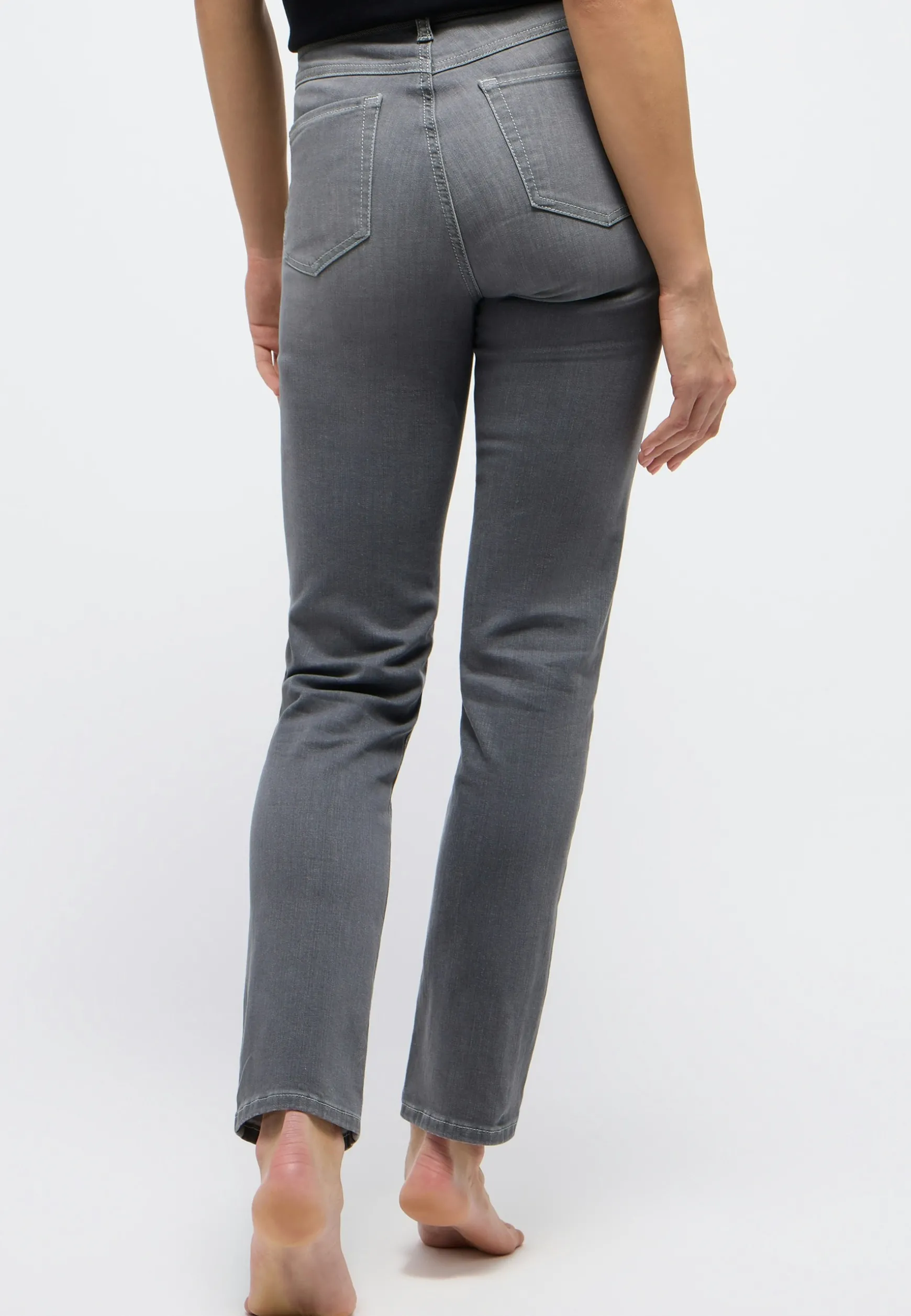 Jeans Cici Sporty mit Stretch-Bund