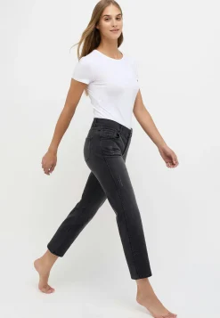 Jeans Darleen Crop Diamond mit Strass