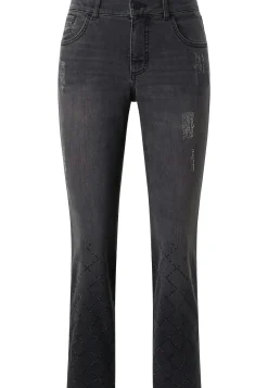 Jeans Darleen Crop Diamond mit Strass