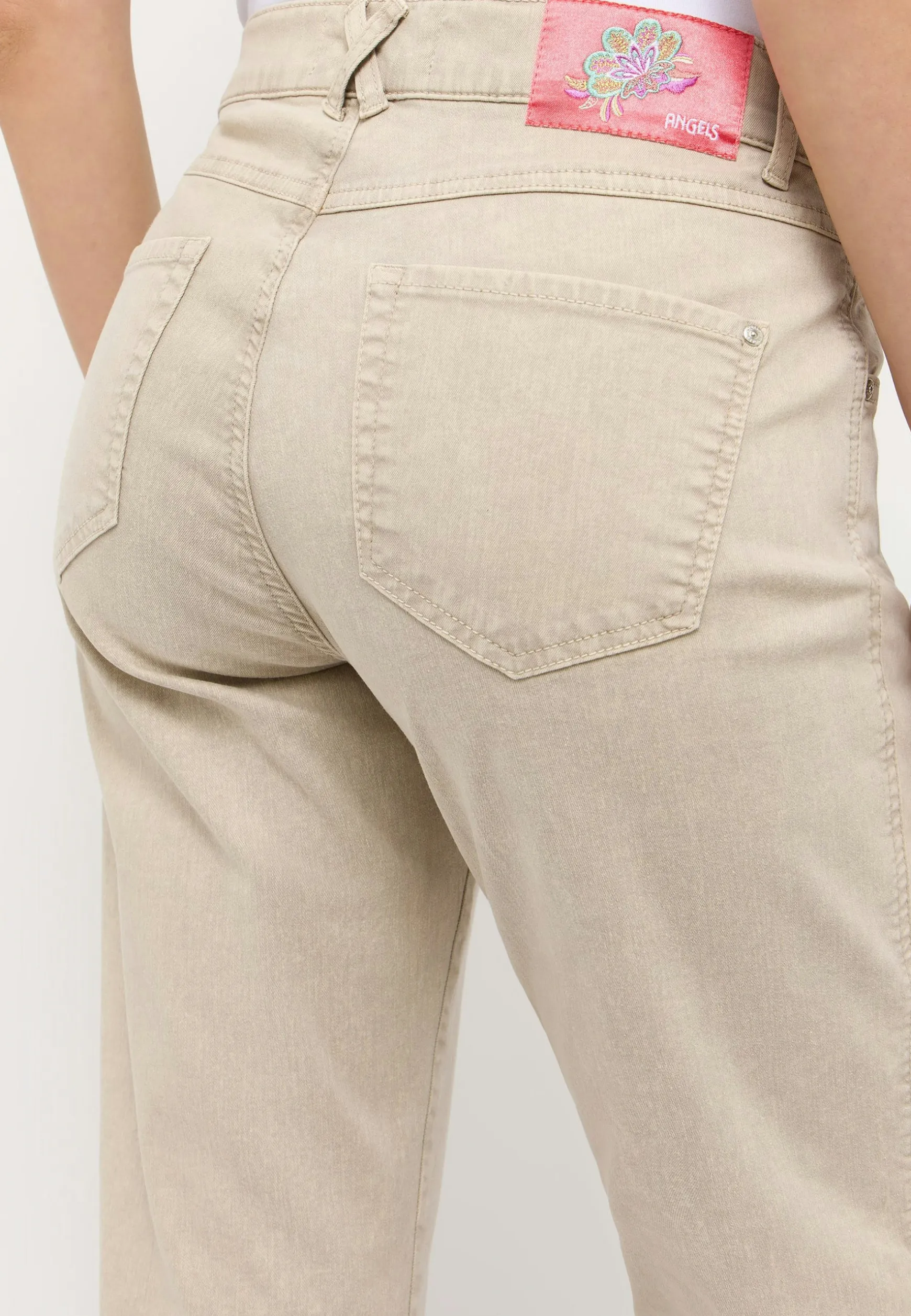 Jeans Darleen Crop TU Fringe