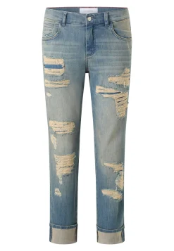 Jeans Darleen Crop TU im Destroyed-Look