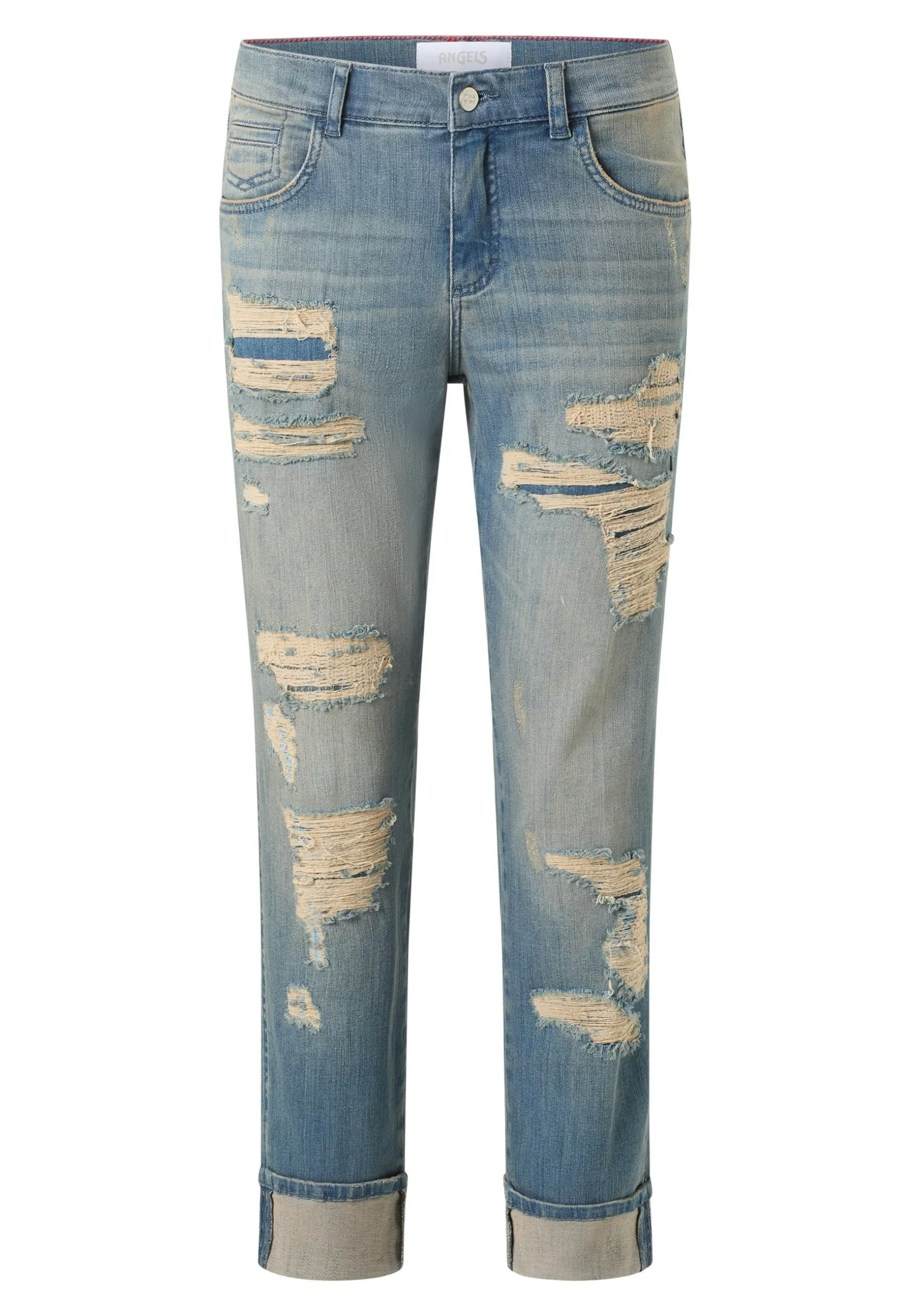 Jeans Darleen Crop TU im Destroyed-Look
