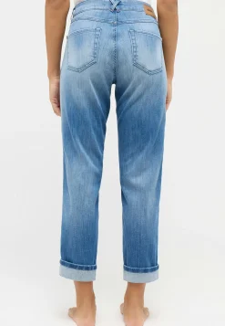 Jeans Darleen Crop TU mit Patches
