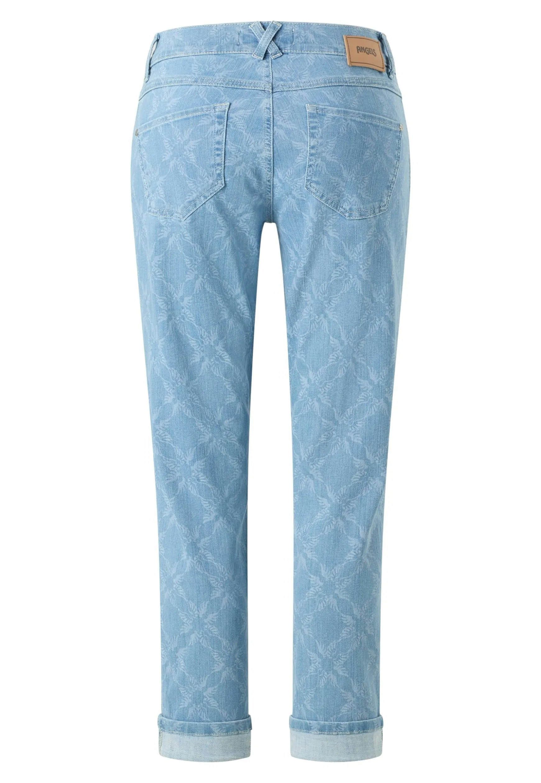 Jeans Darleen Crop TU mit Laser Print
