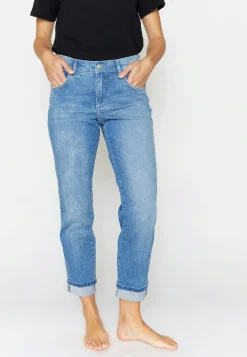 Jeans Darleen Crop TU Ribbon mit Organic Cotton