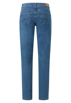 Jeans Dolly mit sportivem Denim