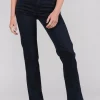 Jeans Dolly mit unifarbenen Design