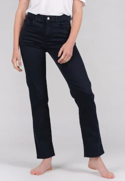 Jeans Dolly mit unifarbenen Design