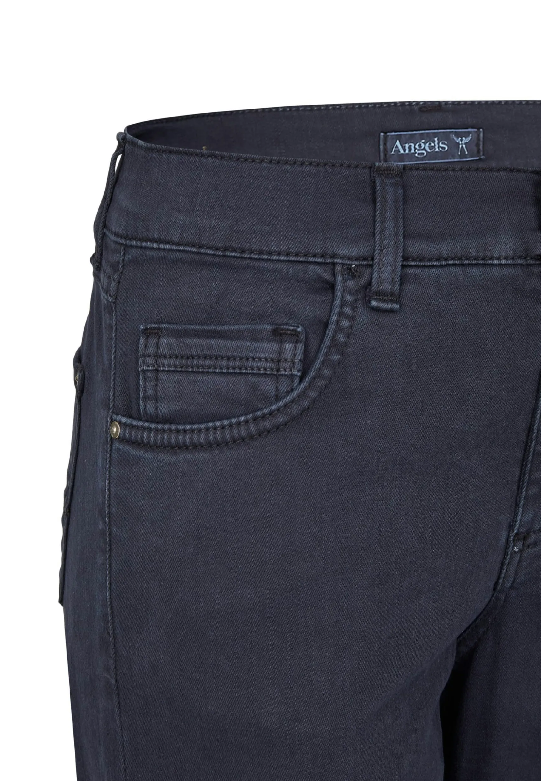 Jeans Dolly mit unifarbenen Design