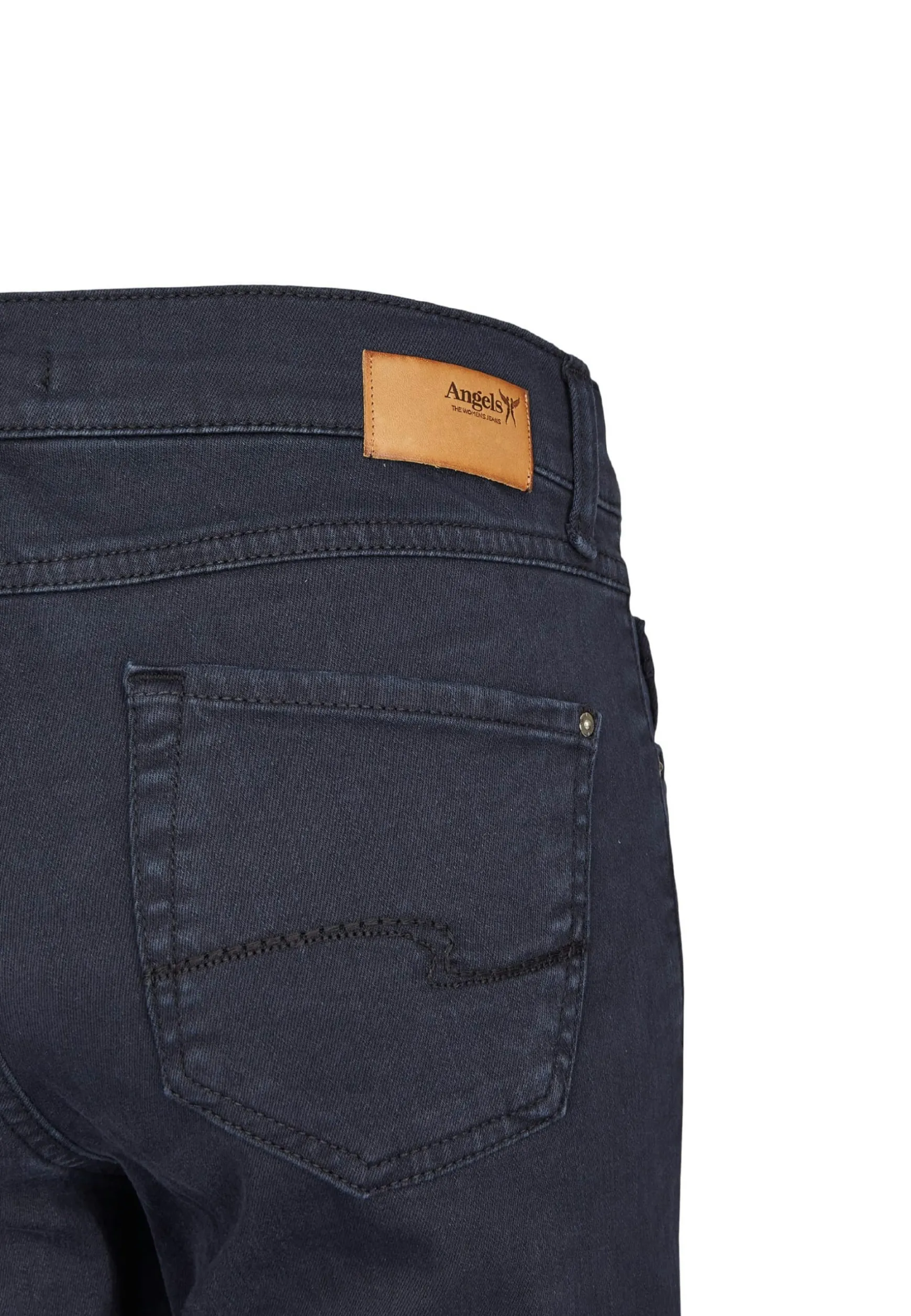 Jeans Dolly mit unifarbenen Design