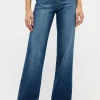 Jeans Lara mit weitem Bein