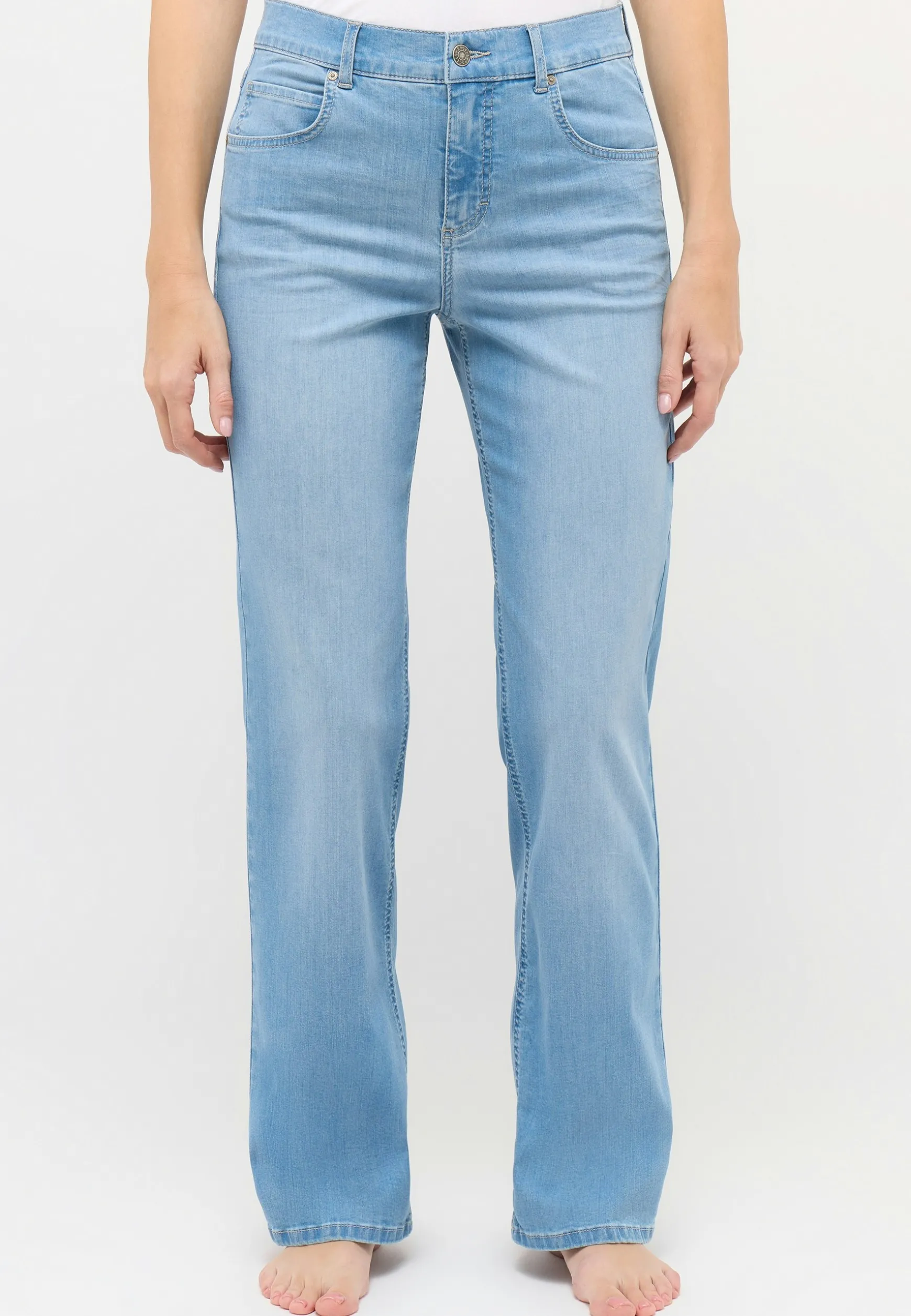 Jeans Lara mit weitem Bein