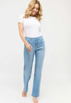 Jeans Lara mit weitem Bein