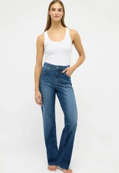 Jeans Lara mit weitem Bein