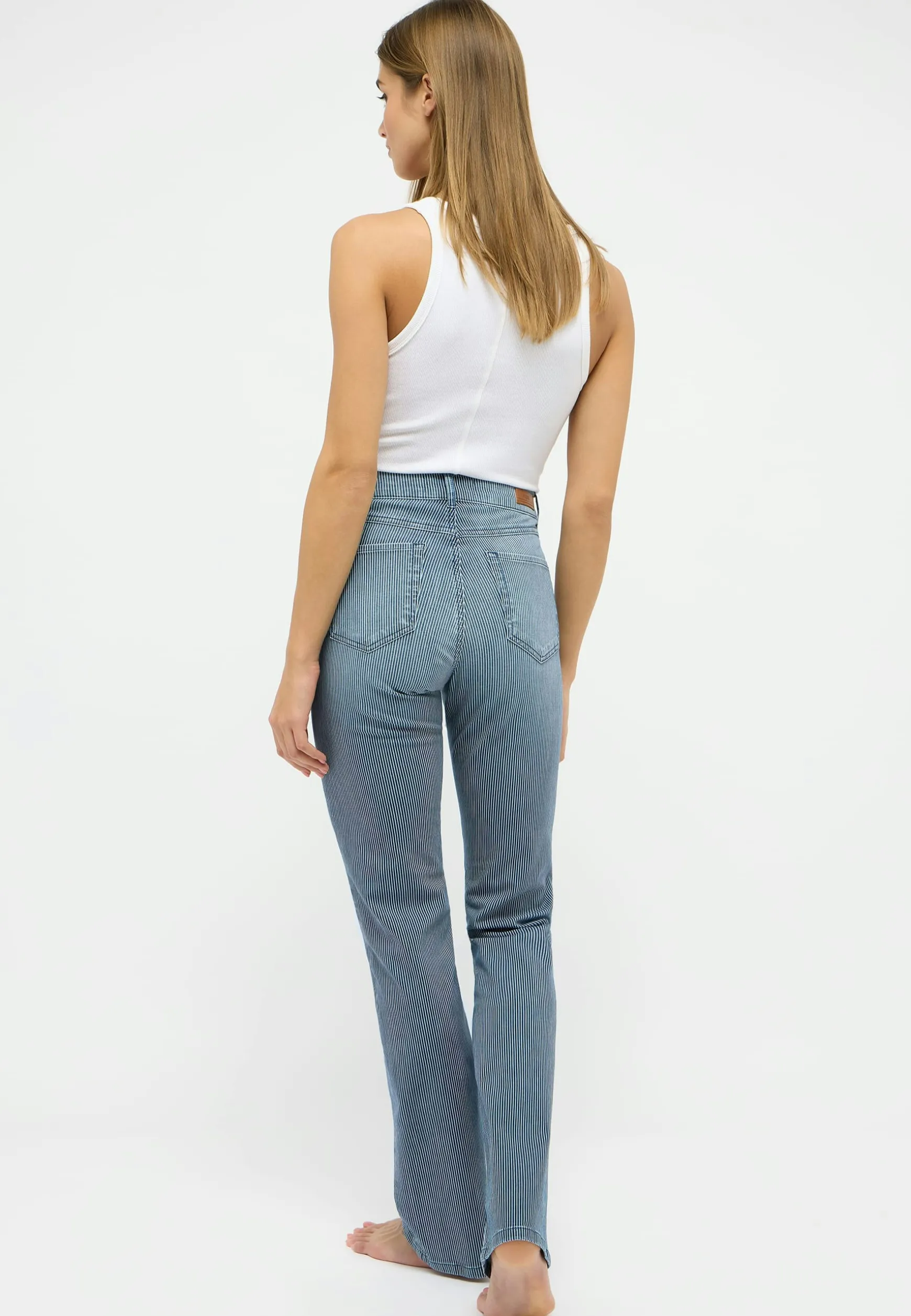 Jeans Leni mit Streifen