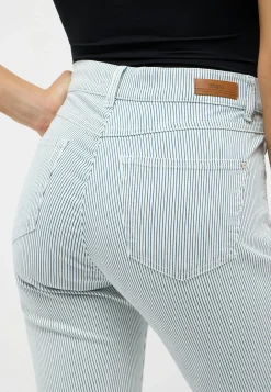 Jeans Leni mit Streifen