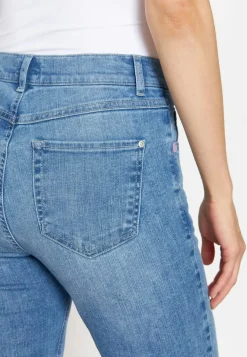 Jeans Leni Slit Fringe mit Saum-Schlitz