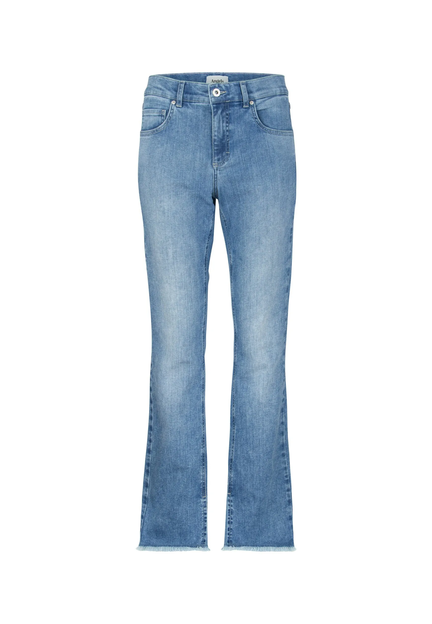 Jeans Leni Slit Fringe mit Saum-Schlitz