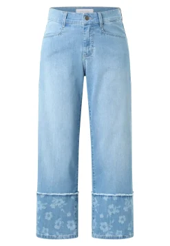 Jeans Linn Flower mit floralem Muster