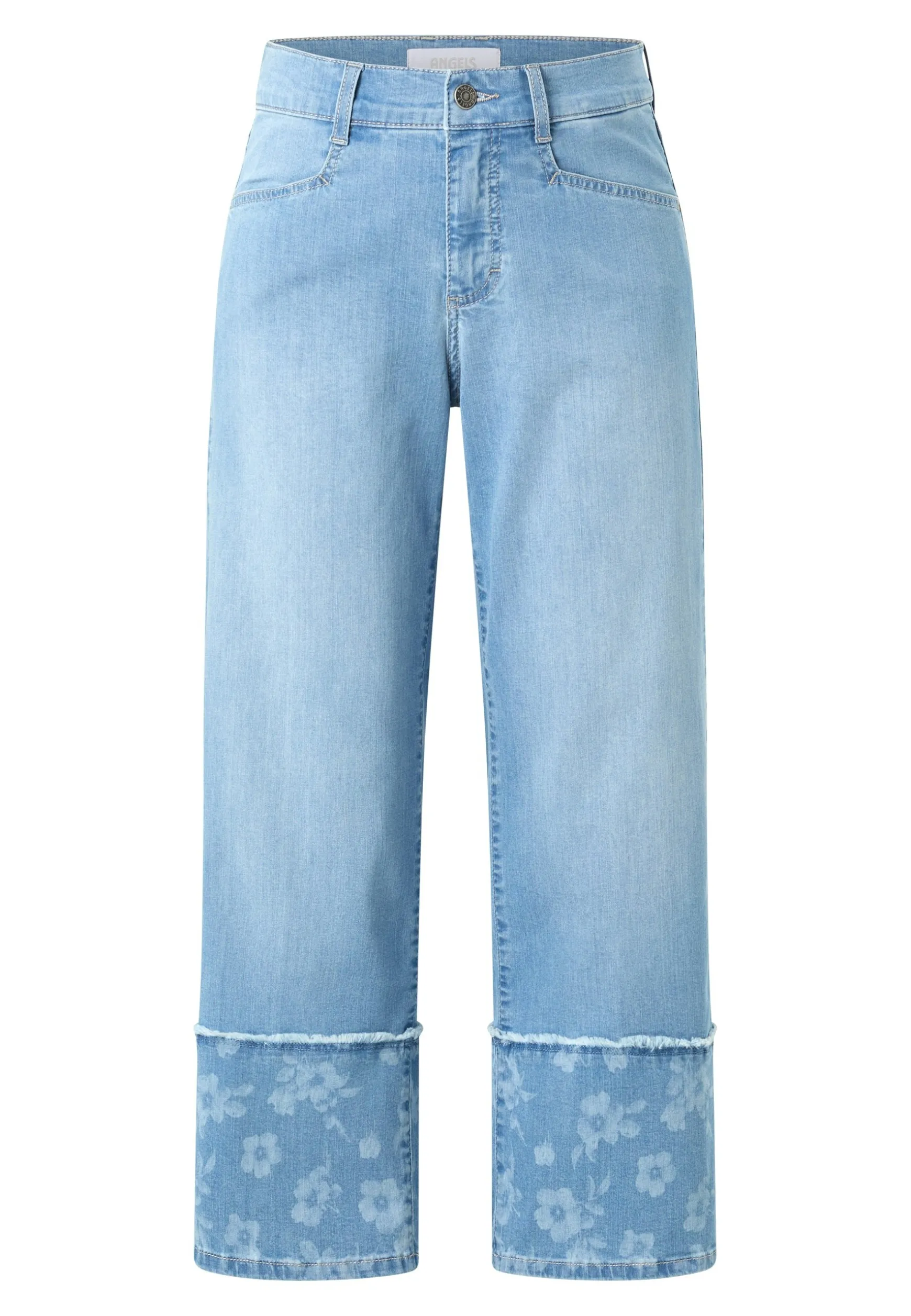 Jeans Linn Flower mit floralem Muster