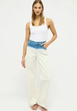 Jeans Liz Fancy mit Batik-Print