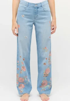 Jeans Liz mit floralem Print