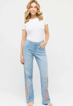 Jeans Liz mit floralem Print