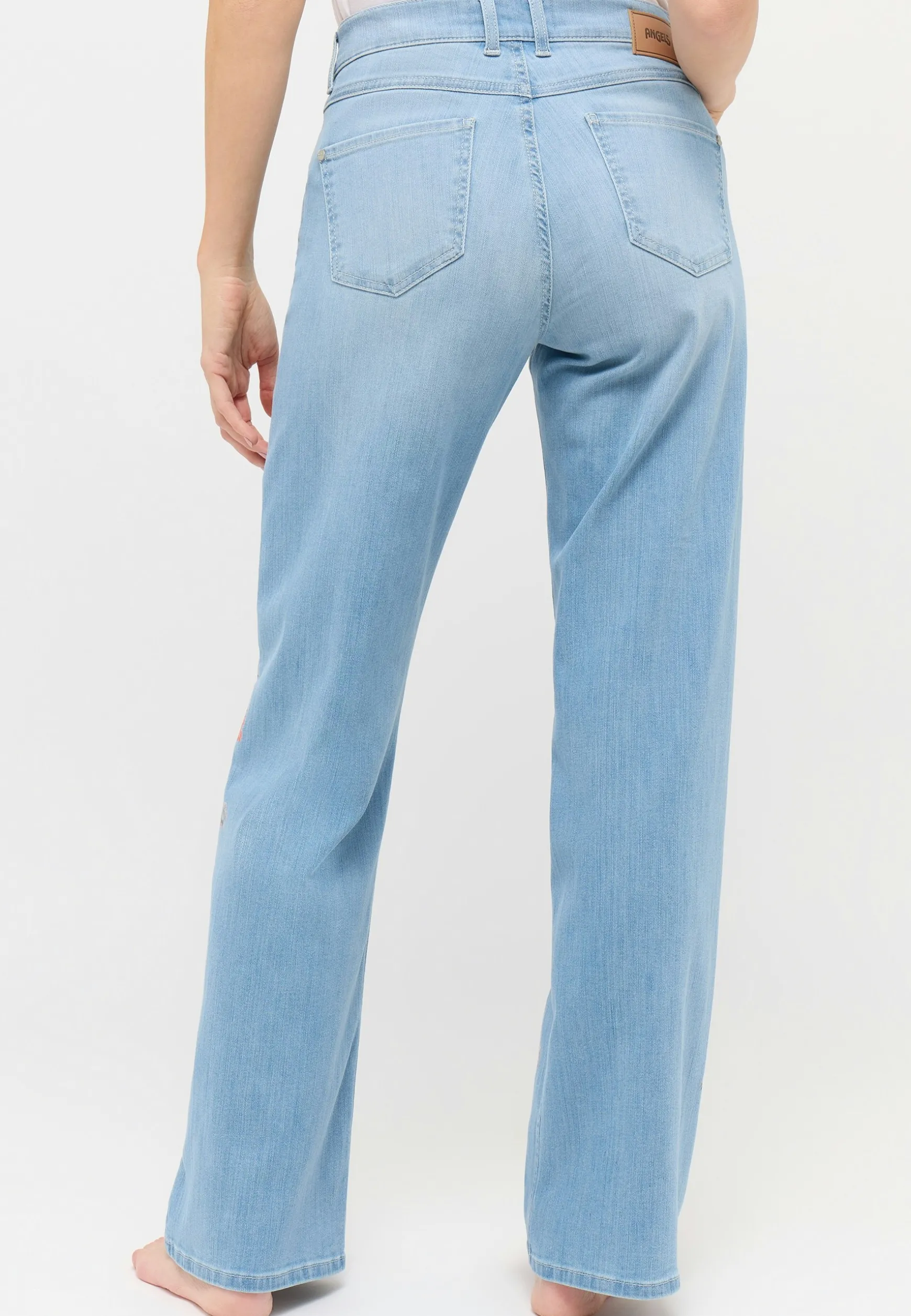 Jeans Liz mit floralem Print