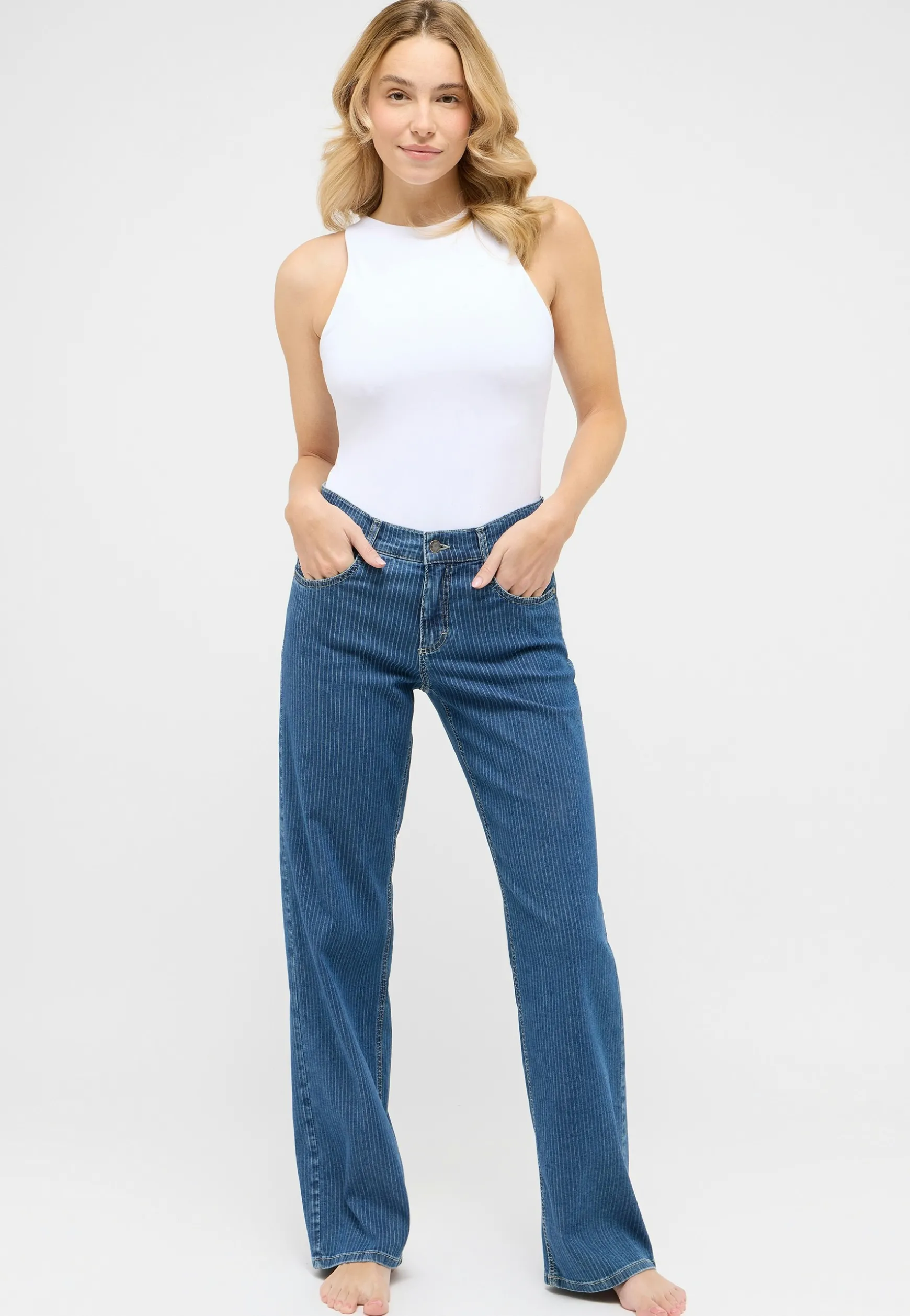 Jeans Liz mit Streifen