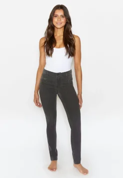 Jeans Malu Zip mit Zierreiu00c3u0178verschlu00c3u00bcssen