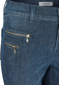 Jeans Malu Zip mit Zierreiu00c3u0178verschlu00c3u00bcssen