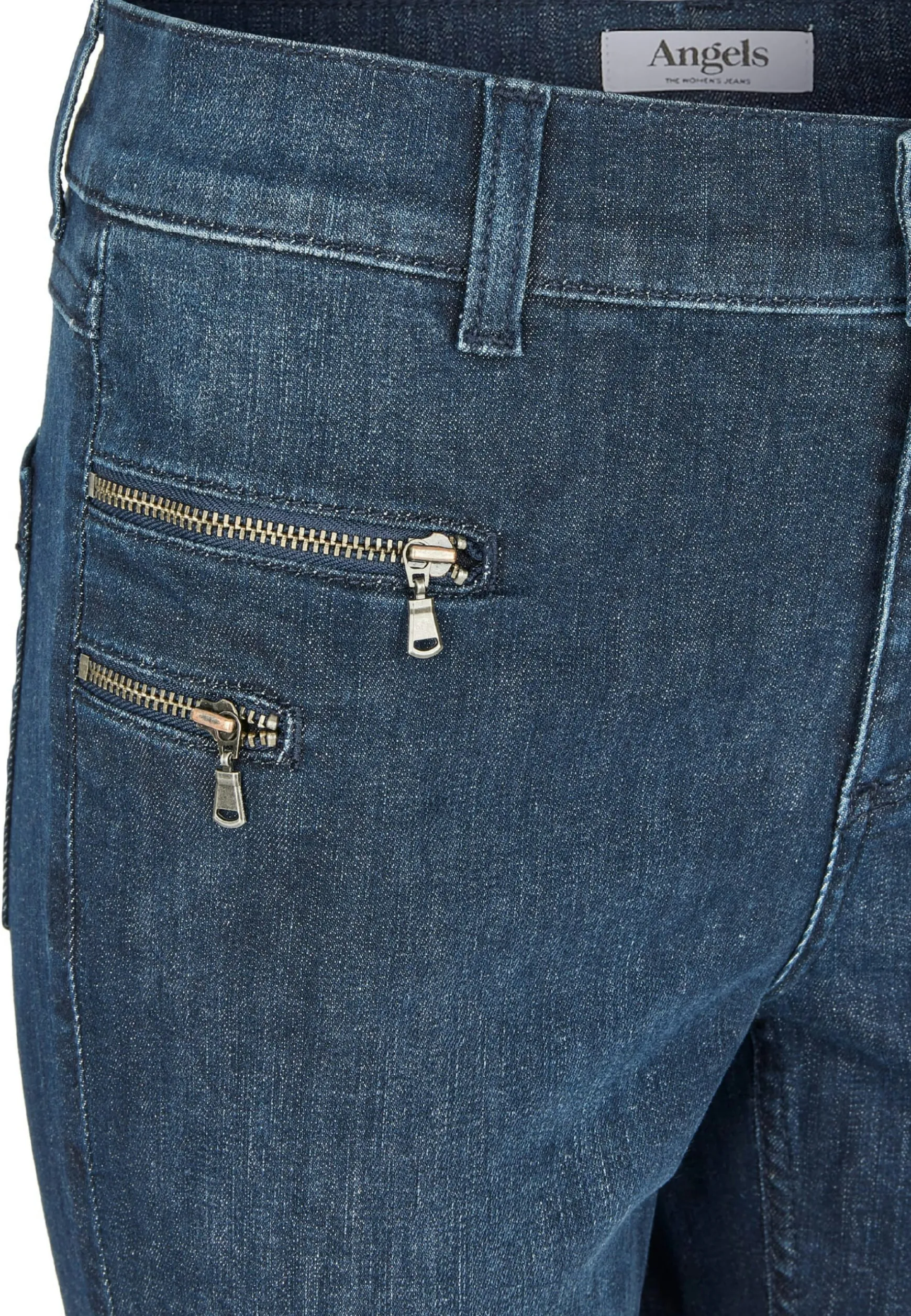 Jeans Malu Zip mit Zierreiu00c3u0178verschlu00c3u00bcssen