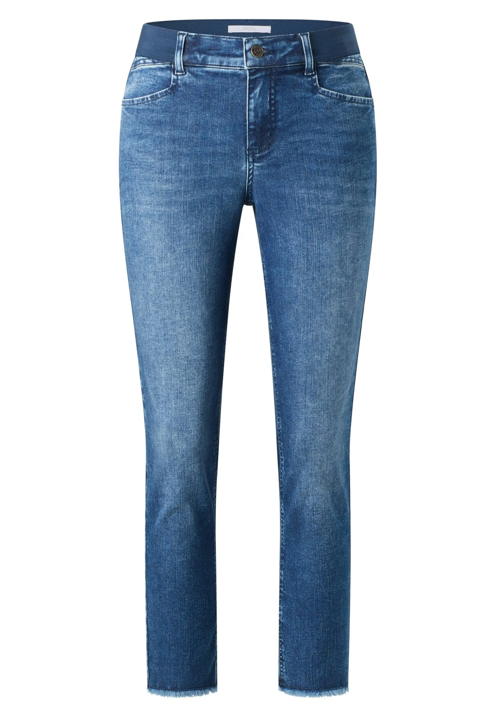 Jeans One Size Crop Fringe
