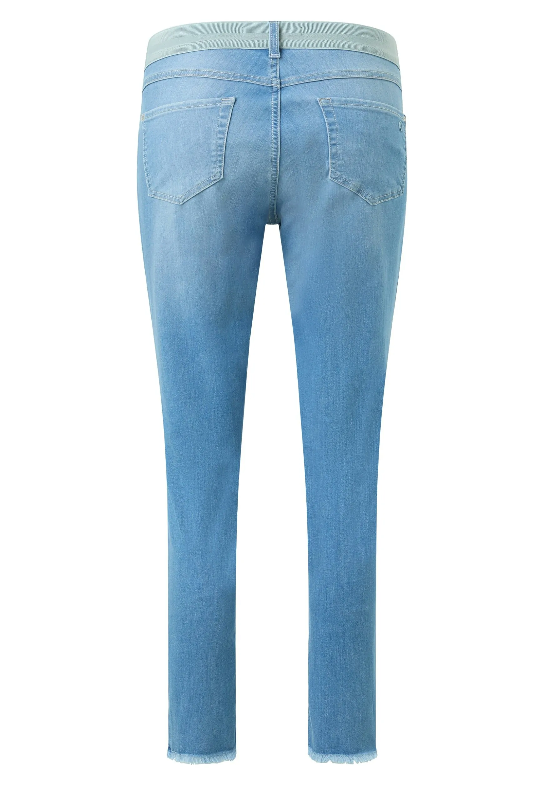 Jeans One Size Crop Fringe