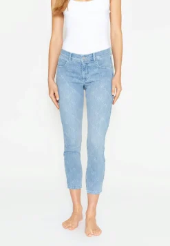 Jeans Ornella mit Laser Print