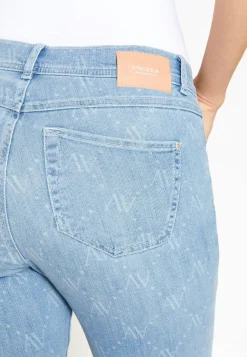 Jeans Ornella mit Laser Print