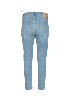 Jeans Ornella mit Laser Print
