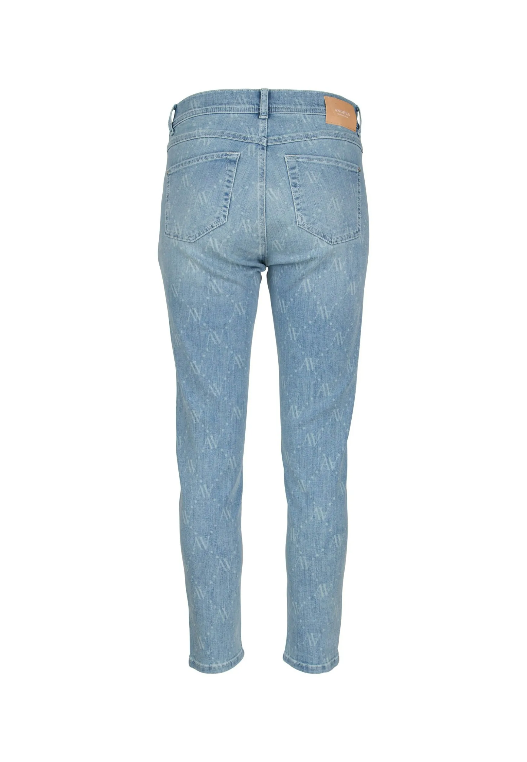 Jeans Ornella mit Laser Print