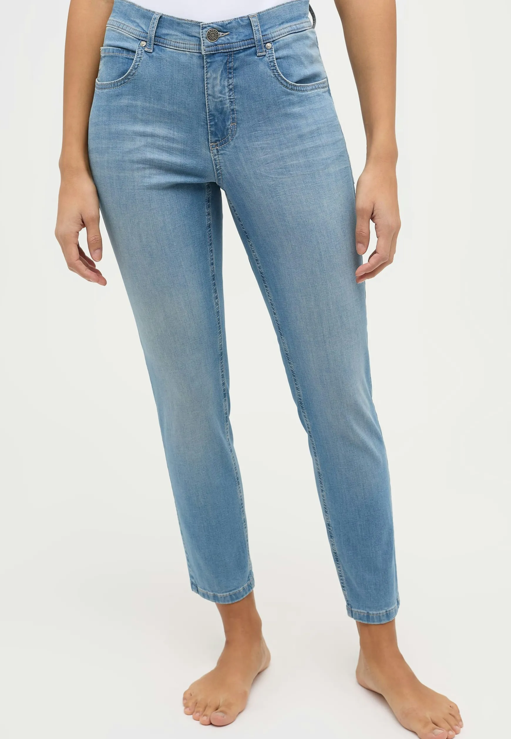 Jeans Ornella mit Used-Waschung