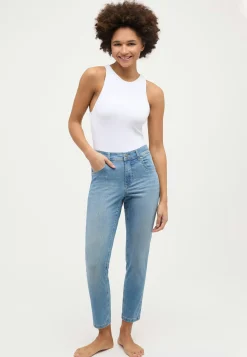 Jeans Ornella mit Used-Waschung