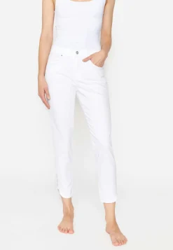 Jeans Ornella Plate mit Beinsaum-Detail