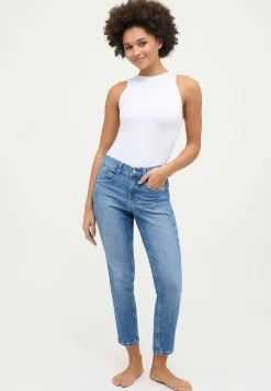 Jeans Ornella Seam mit Used-Waschung