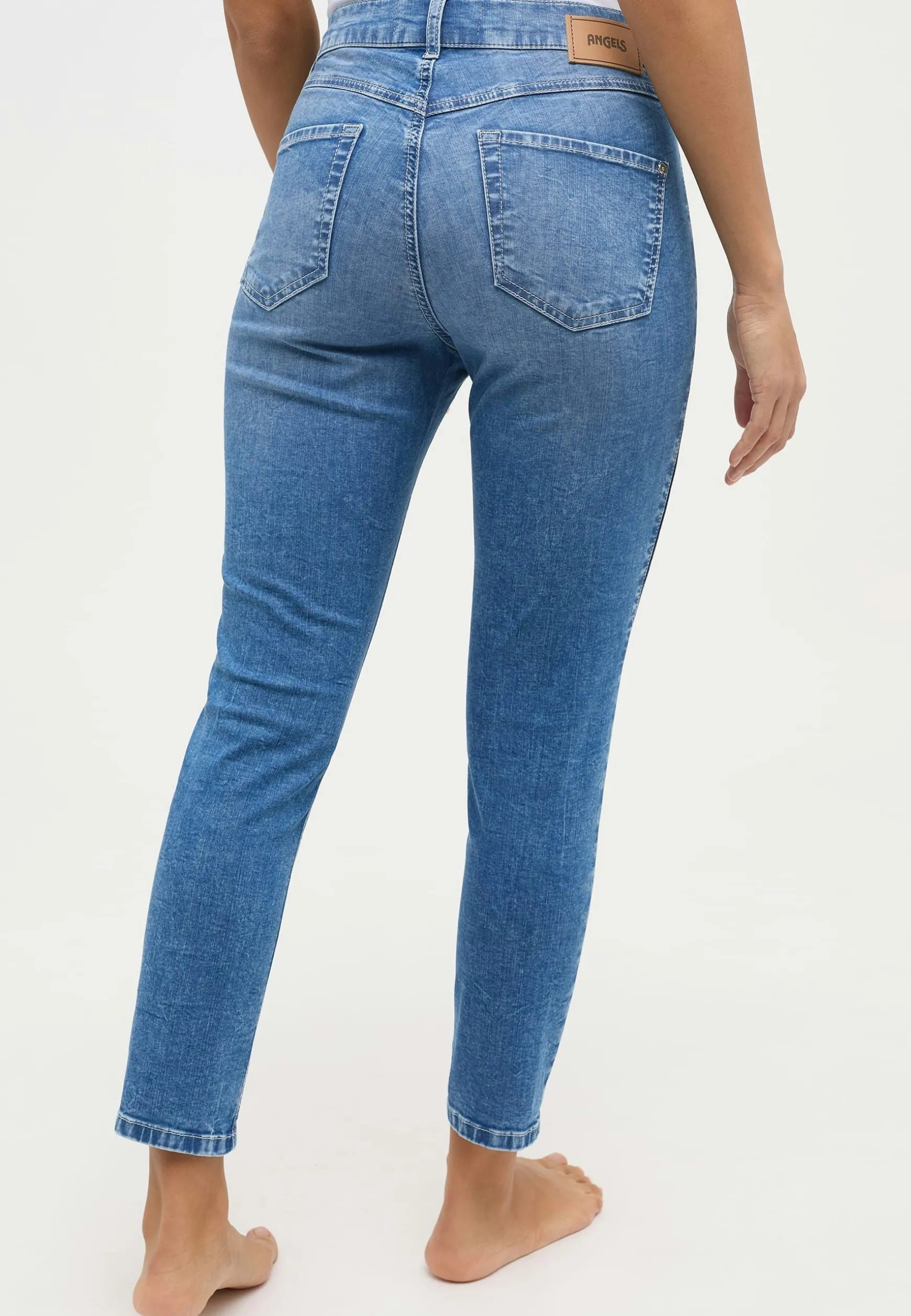 Jeans Ornella Seam mit Used-Waschung
