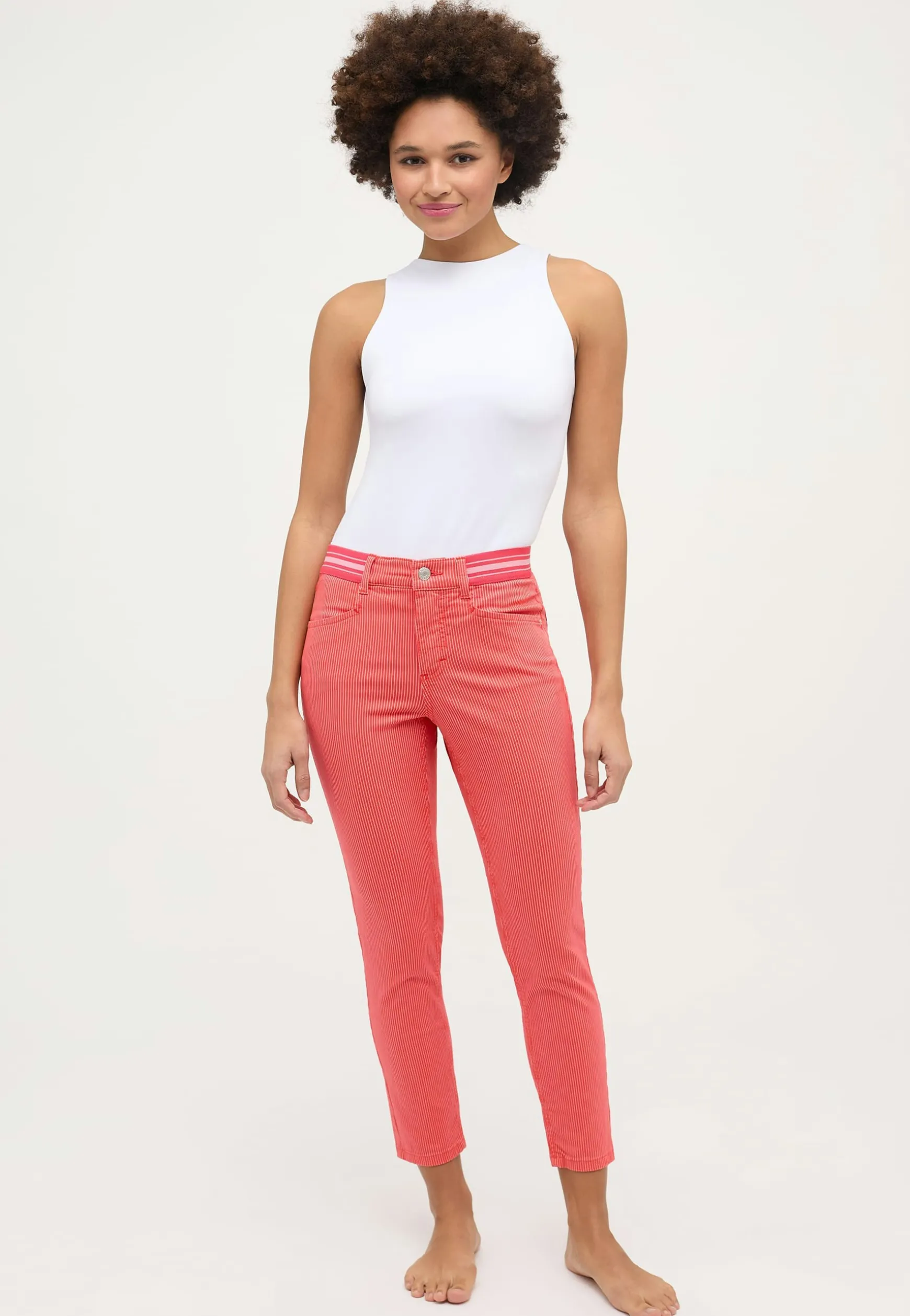 Jeans Ornella Sporty mit Streifen