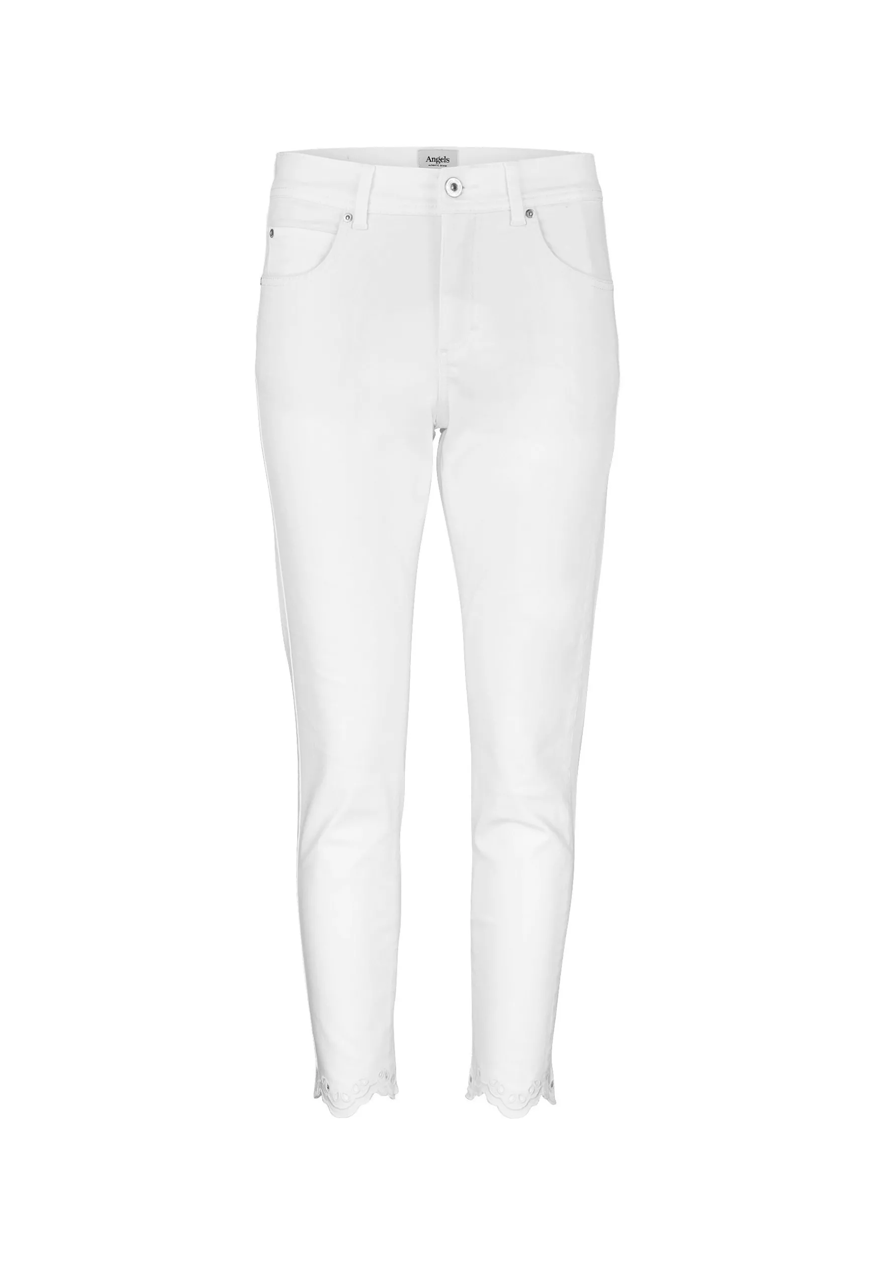 Jeans Ornella Stitch mit Stickereien