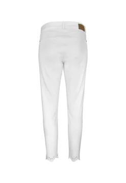 Jeans Ornella Stitch mit Stickereien