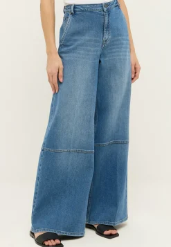 Jeans Seamed Palazzo
