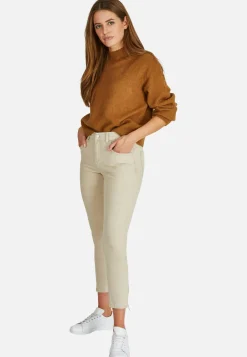 Jeans Skinny Ankle Zip mit modischen Reiu00c3u0178verschlu00c3u00bcssen