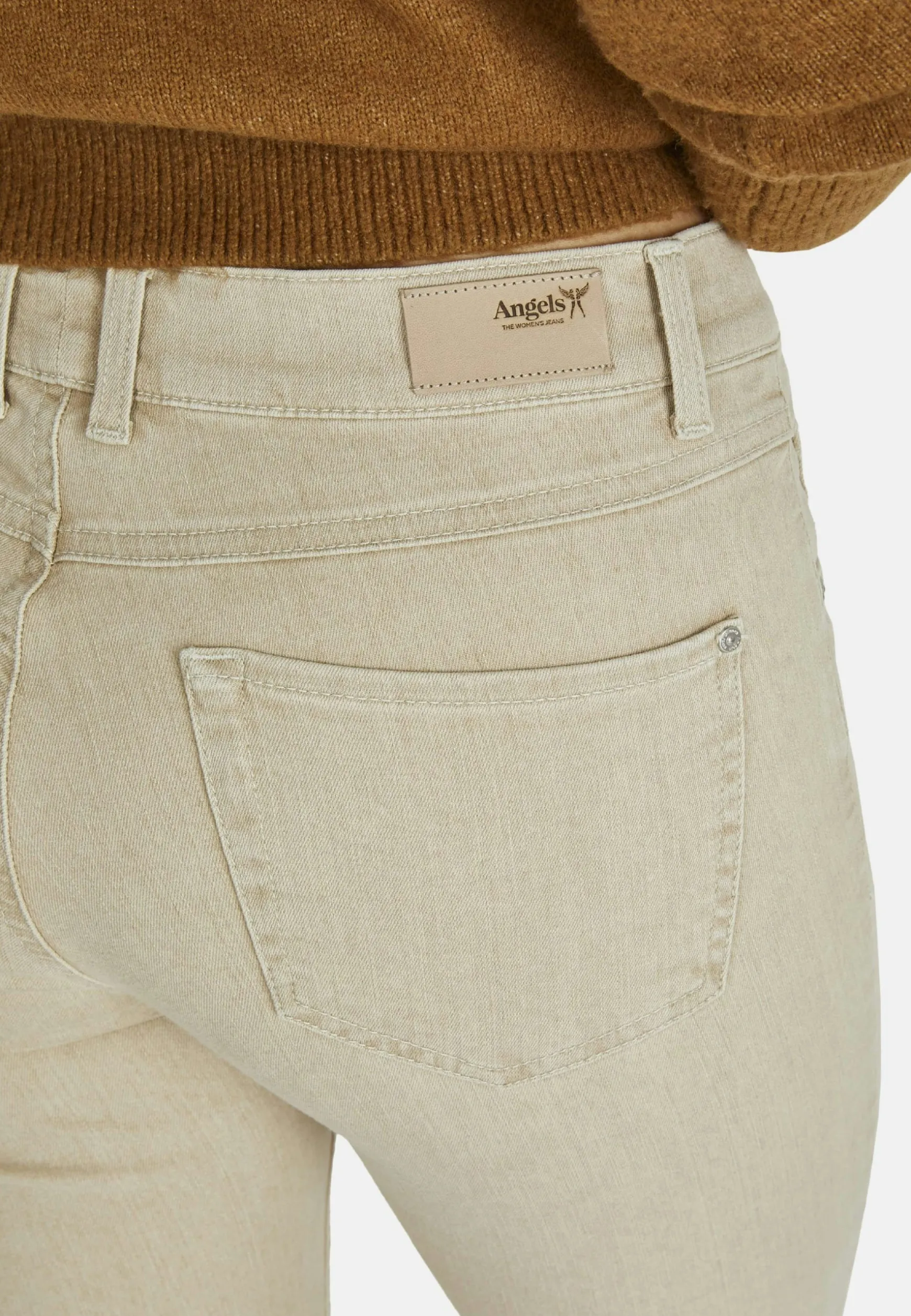 Jeans Skinny Ankle Zip mit modischen Reiu00c3u0178verschlu00c3u00bcssen